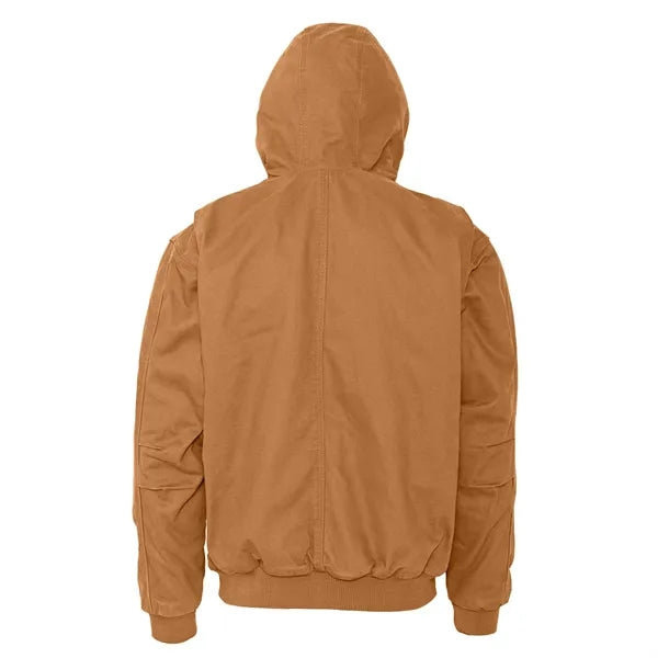 Berne Heartland Washed Duck Hooded Work Jacket