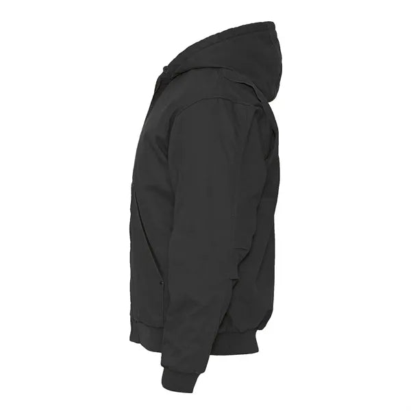 Berne Heartland Washed Duck Hooded Work Jacket