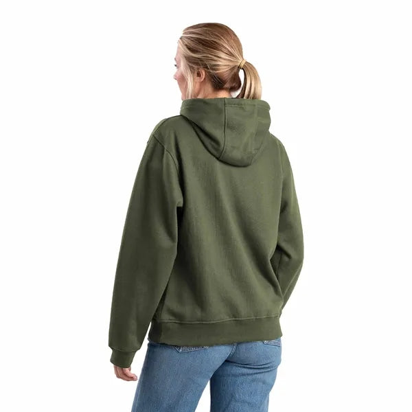 Berne Heritage Zippered Hooded Pullover Sweatshirt - Women's