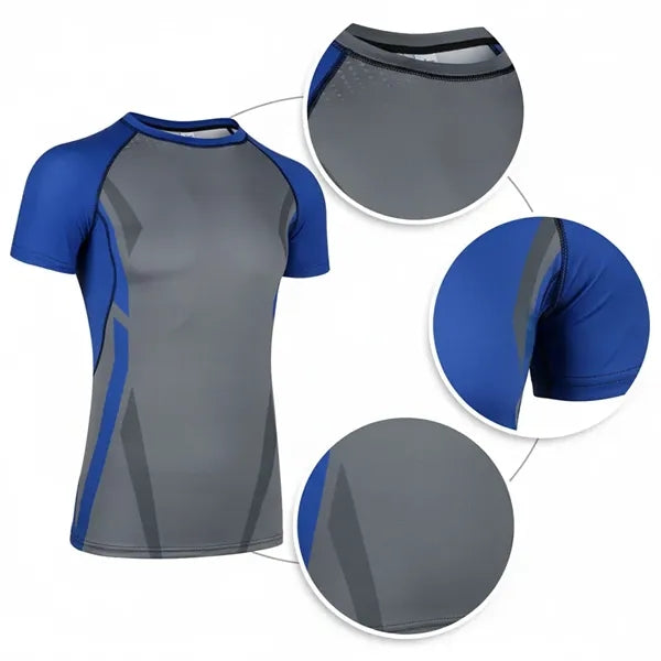 Sublimation Gym Workout Shirt For Men's