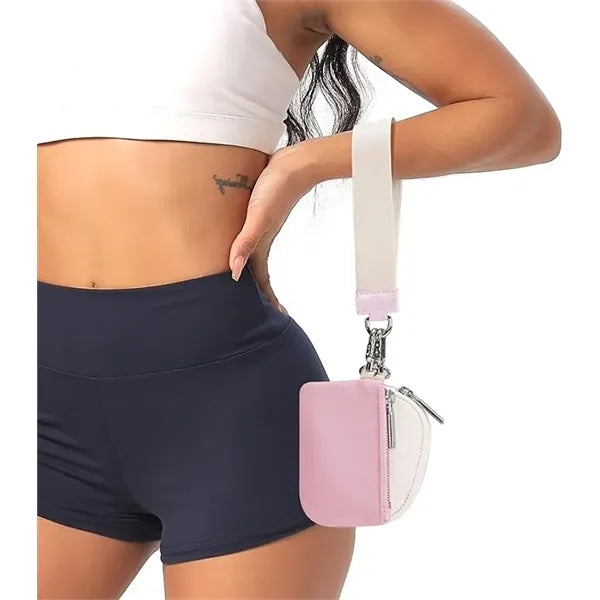 Mini Zip Around Wristlet Wallet