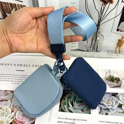 Mini Zip Around Wristlet Wallet