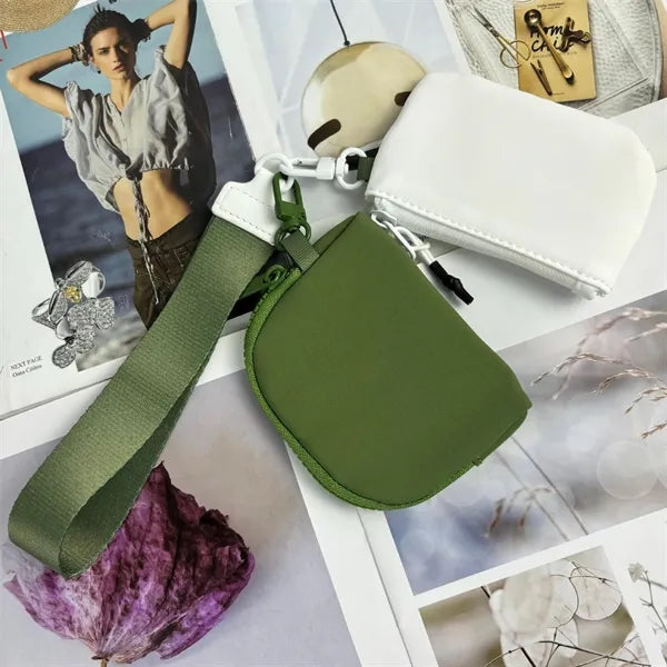 Mini Zip Around Wristlet Wallet