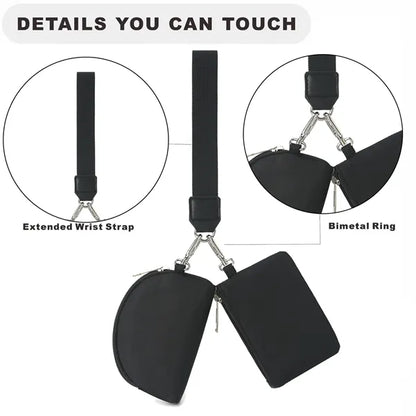 Mini Zip Around Wristlet Wallet
