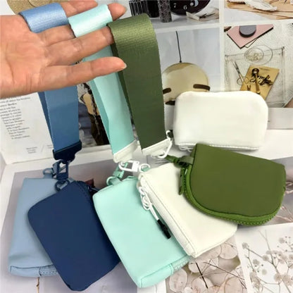 Mini Zip Around Wristlet Wallet