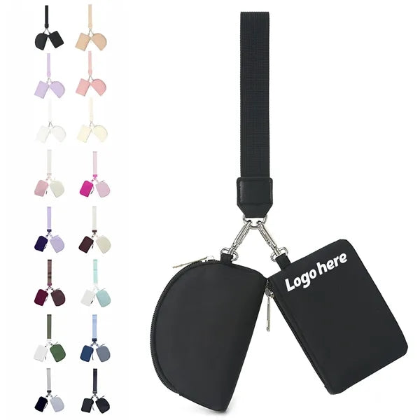 Mini Zip Around Wristlet Wallet