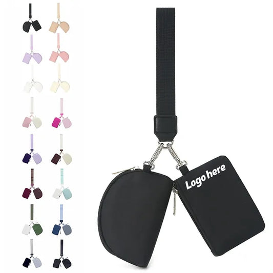 Mini Zip Around Wristlet Wallet