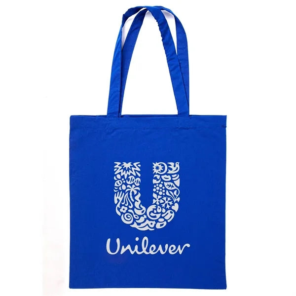 15"x16" Calico Cotton Tote Bag - 140GSM