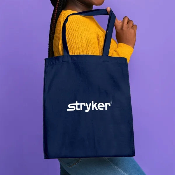 15"x16" Calico Cotton Tote Bag - 140GSM