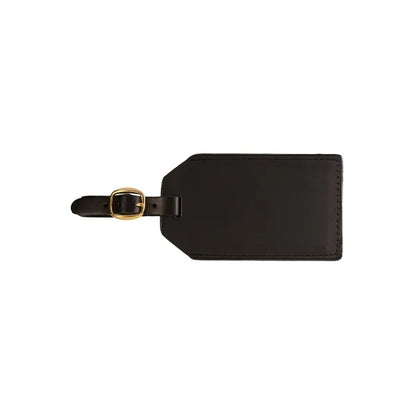 Leeman Grand Central Luggage Tag Sueded Leather