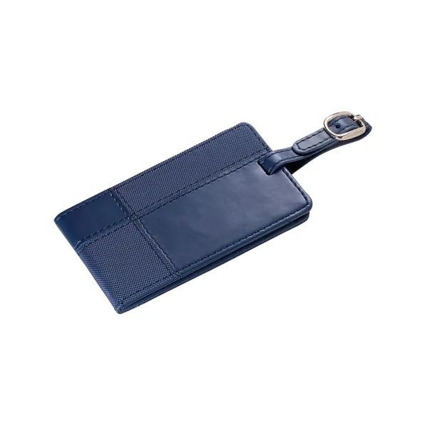 Leeman Tuscany Duo-Textured Luggage Tag