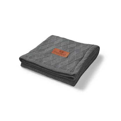 Leeman Trellis Knit Blanket