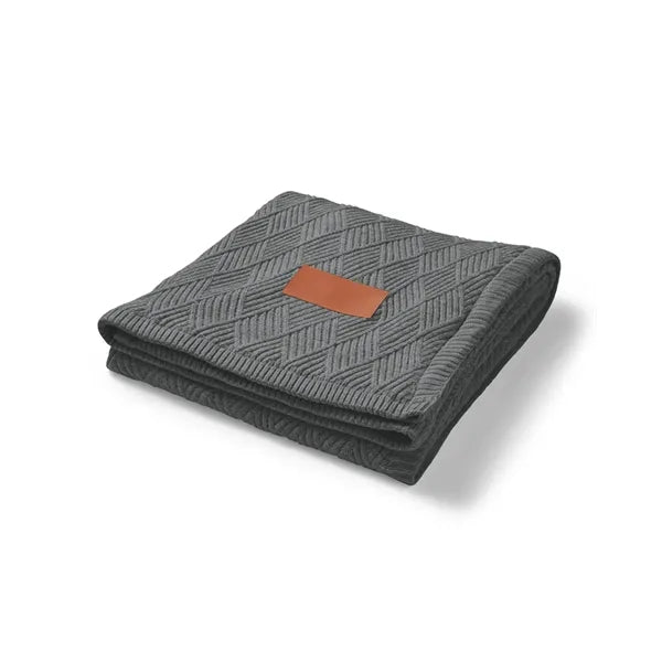 Leeman Trellis Knit Blanket