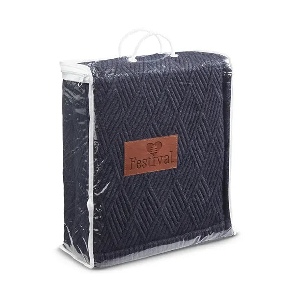 Leeman Trellis Knit Blanket