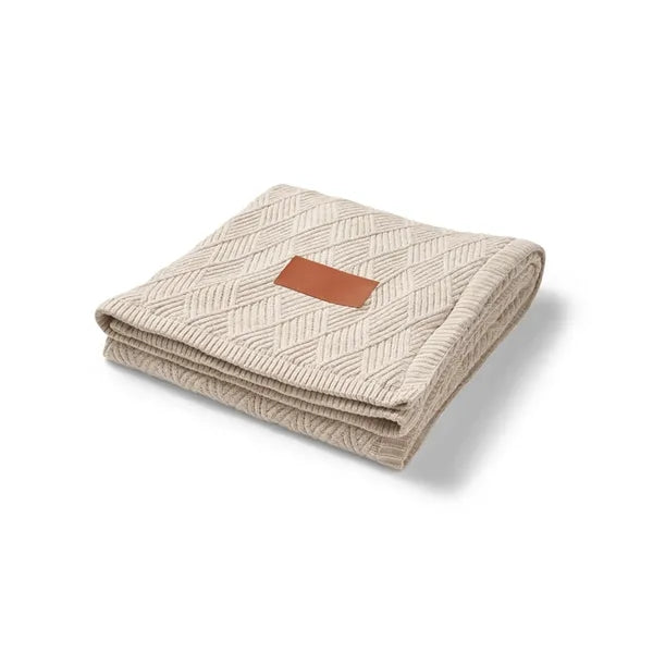 Leeman Trellis Knit Blanket