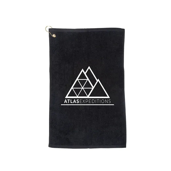 Golf Towel With Grommet And Hook