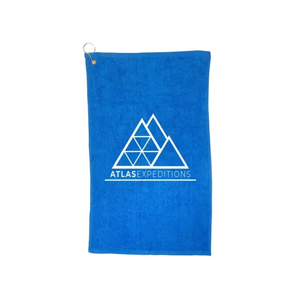 Golf Towel With Grommet And Hook