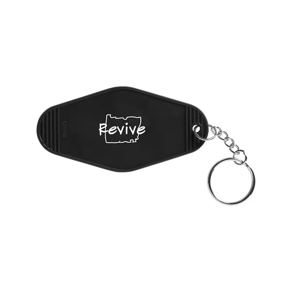 Recycled ABS Motel Keychain