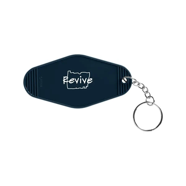 Recycled ABS Motel Keychain