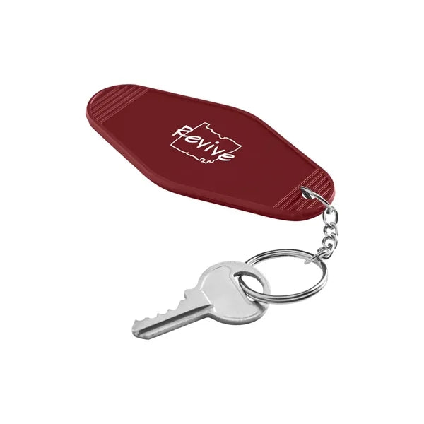Recycled ABS Motel Keychain