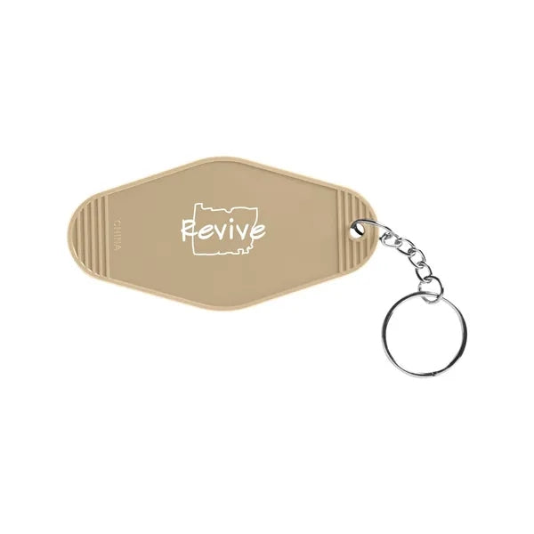 Recycled ABS Motel Keychain