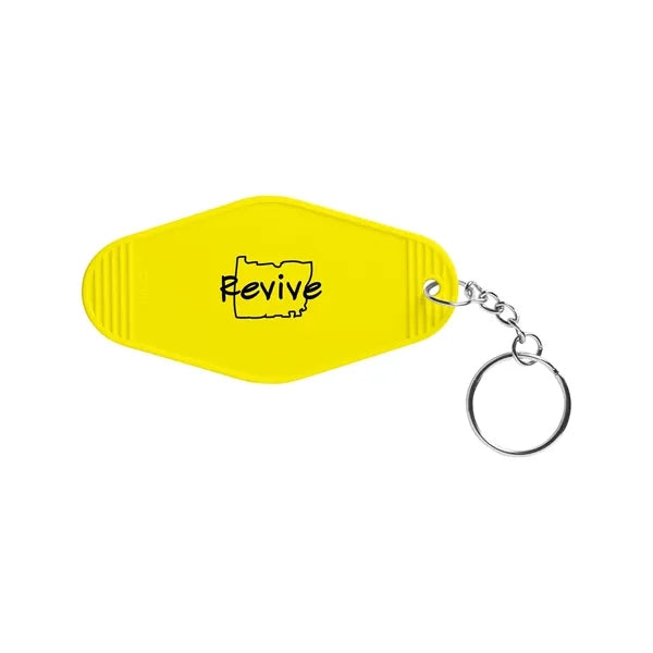Recycled ABS Motel Keychain
