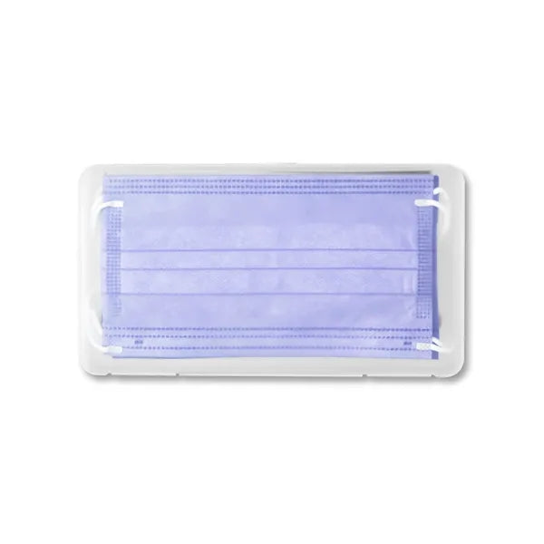 Mask Set In Clear Frosted Case