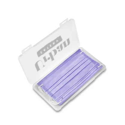 Mask Set In Clear Frosted Case