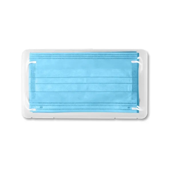 Mask Set In Clear Frosted Case