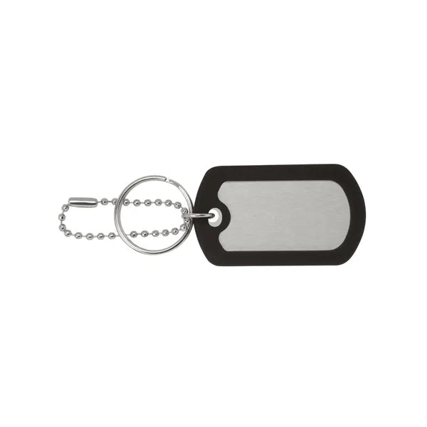 Ball Chain Dog Tag Keychain