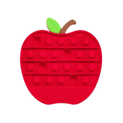 Push Pop Bubble Apple Shape Fidget Sensory Toy