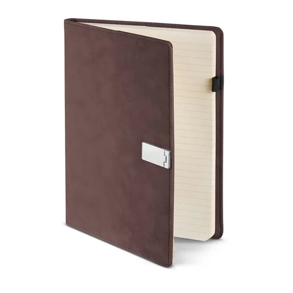 Leeman Nuba Cover With Phone Stand Refillable Journal 6.3...