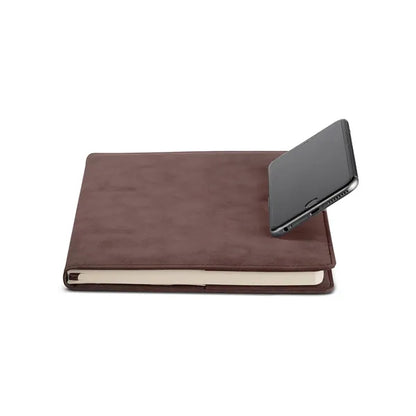 Leeman Nuba Cover With Phone Stand Refillable Journal 6.3...