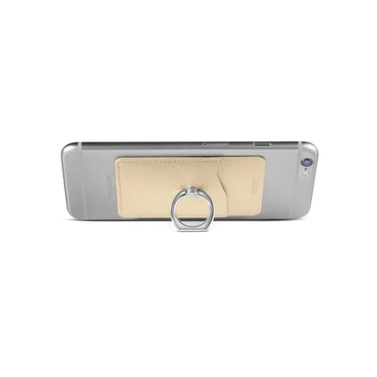 Leeman Shimmer Card Holder With Metal Ring Phone Stand