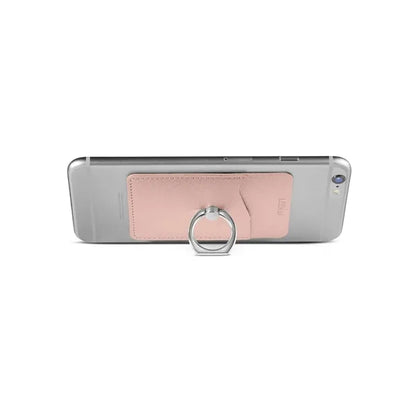 Leeman Shimmer Card Holder With Metal Ring Phone Stand