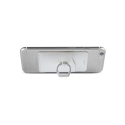 Leeman Shimmer Card Holder With Metal Ring Phone Stand