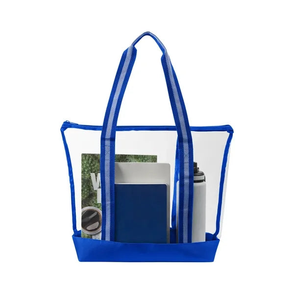 All Access Clear Tote Bag with Zipper