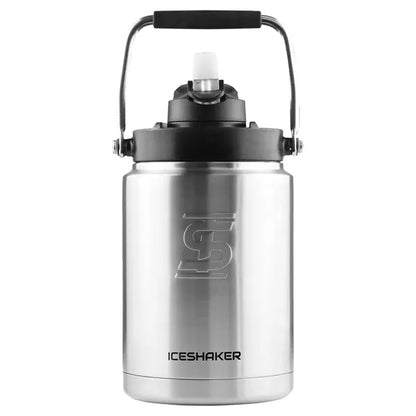Ice Shaker Half-Gallon Stainless Steel Jug