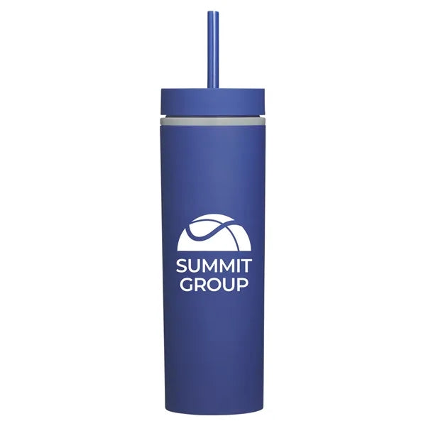 Adventure 16 oz Insulated Tumbler With Straw