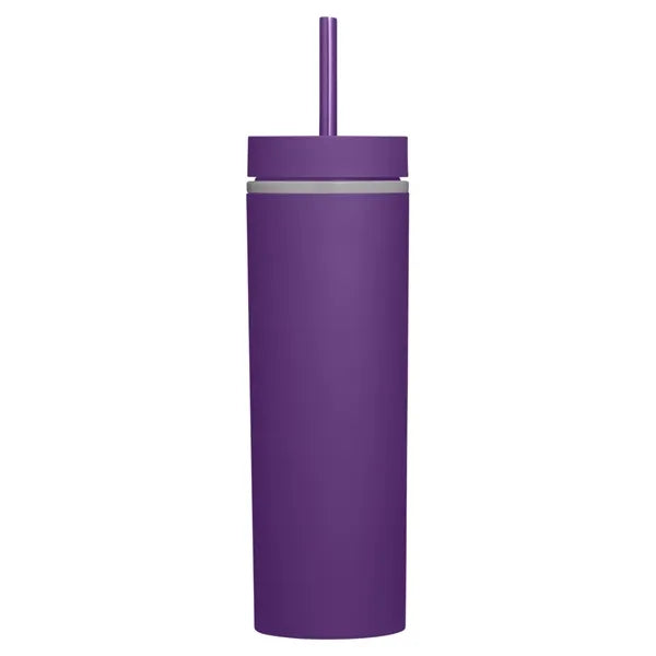 Adventure 16 oz Insulated Tumbler With Straw