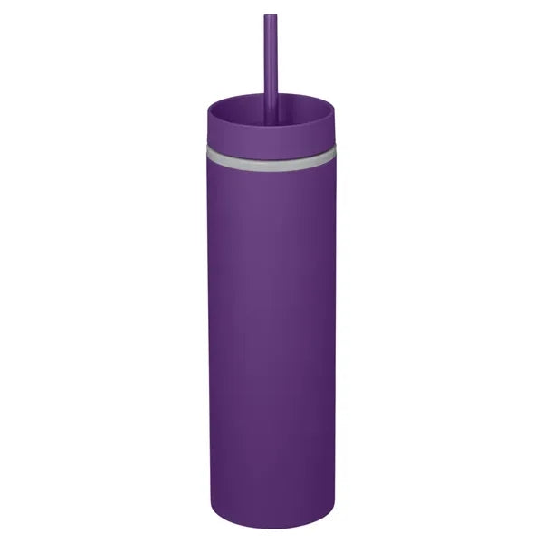 Adventure 16 oz Insulated Tumbler With Straw