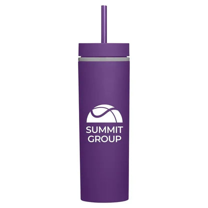 Adventure 16 oz Insulated Tumbler With Straw