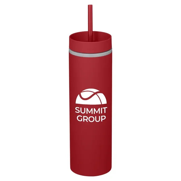 Adventure 16 oz Insulated Tumbler With Straw