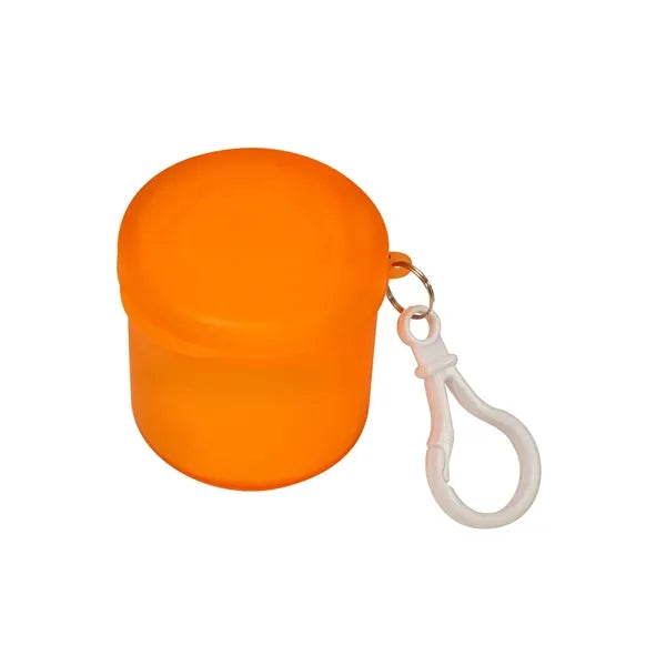 Poncho In Carabiner Case