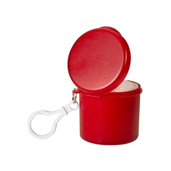 Poncho In Carabiner Case