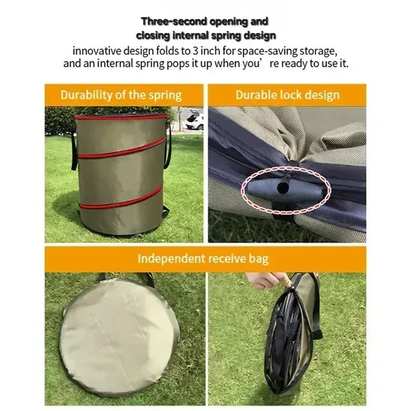 Outdoor Garden Waste Bin