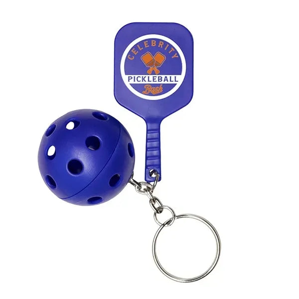 Pickle Ball Keychain