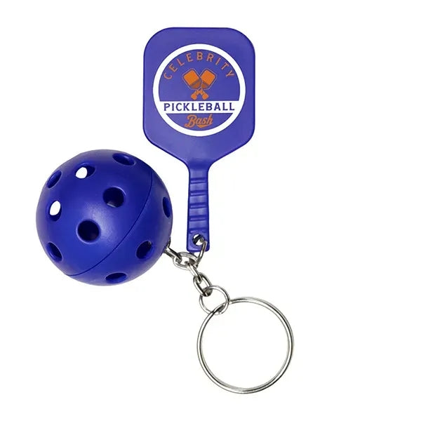 Pickle Ball Keychain