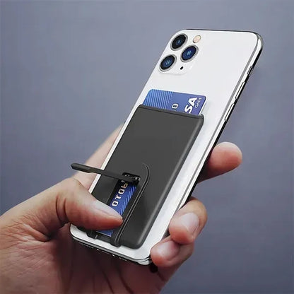 Mobile phone holder silicone card holder