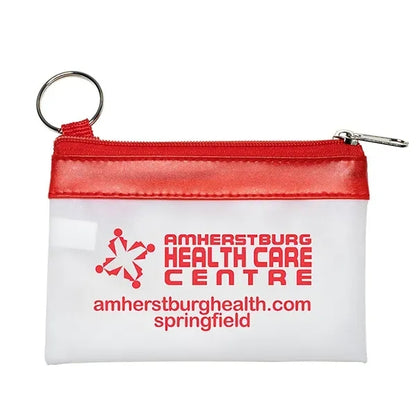 VINYL TRAVEL POUCH
